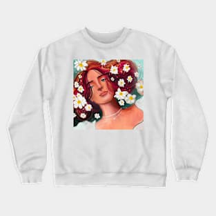 Beauty and Strength of a Woman Crewneck Sweatshirt